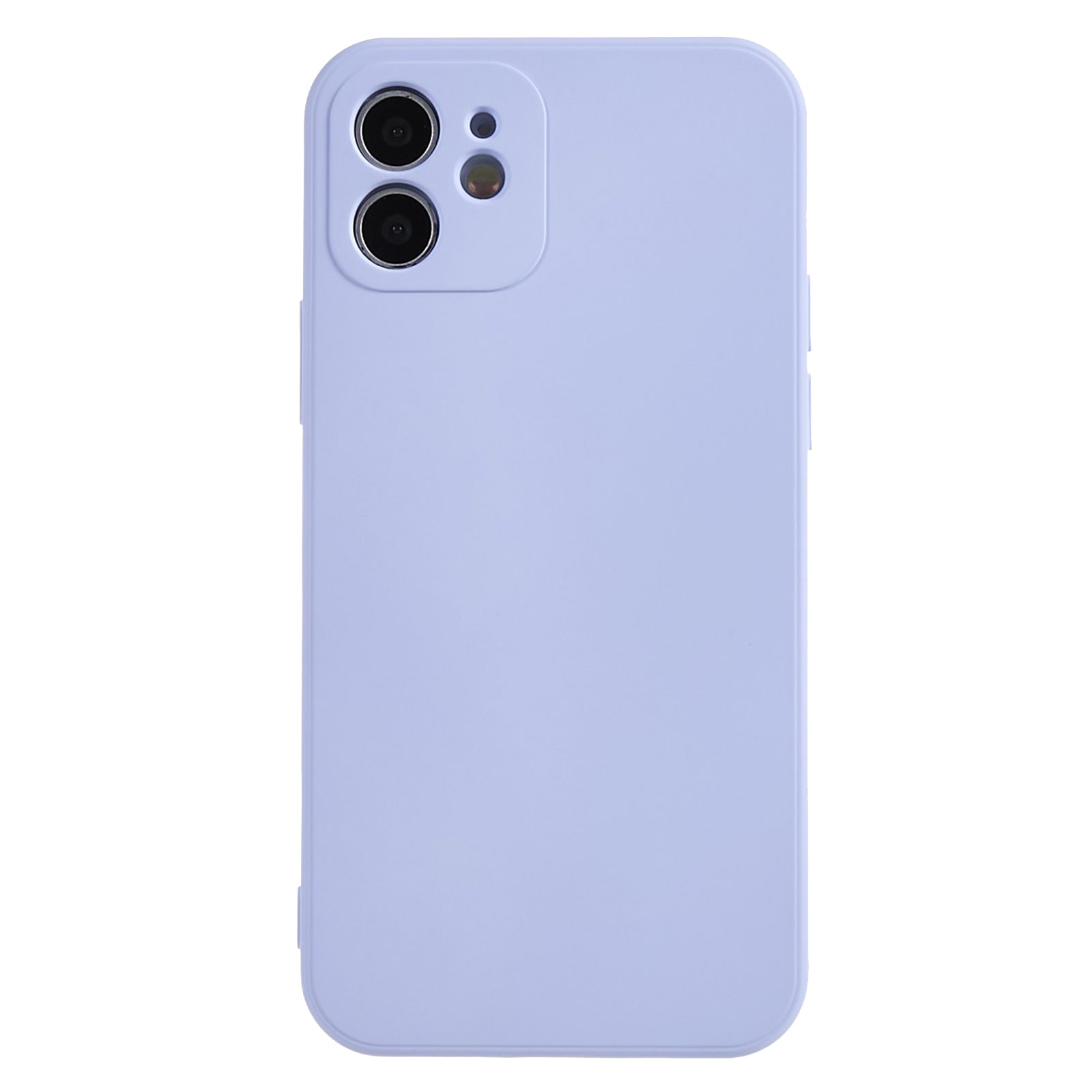 For iPhone 12 6.1 inch Rubberized TPU Phone Case Fiber Lining Fall Proof Protective Cover For iPhone 12 6.1 inch Rubberized TPU Phone Case Fiber Lining Fall Proof Protective Cover